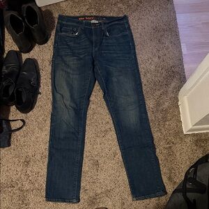 Urban Pipeline Dark Blue Slim Straight Jeans